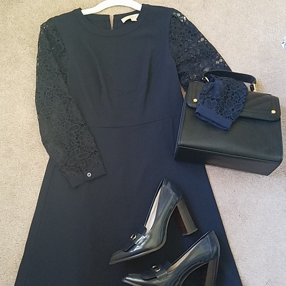 LOFT Dresses & Skirts - ☆Never worn! LOFT navy dress - Petite